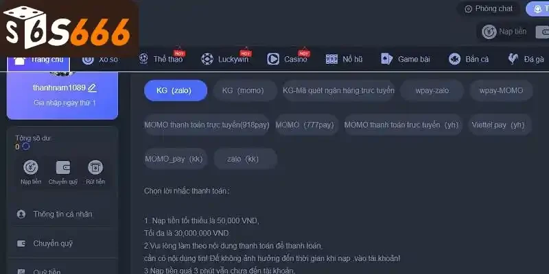 Đa dạng phương thức giao dịch