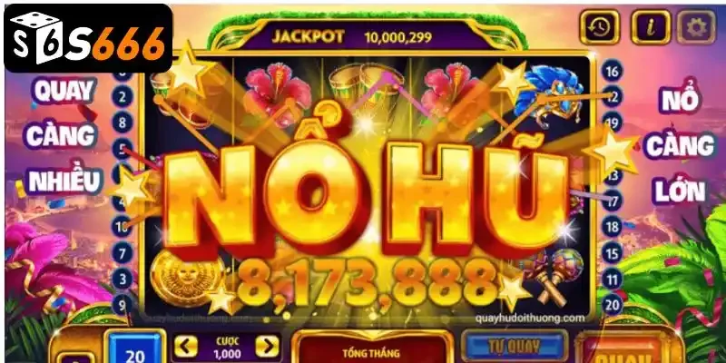 Đa dạng trò chơi nổ hũ