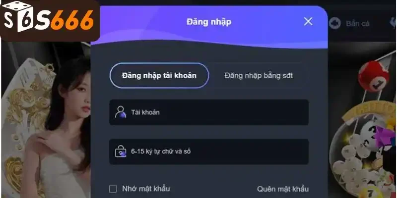 Đăng nhập chỉ trong 3 bước